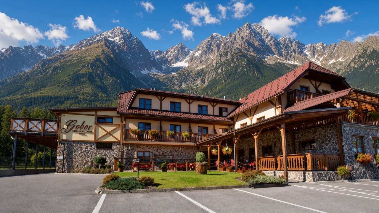 Rohacze przy Hotelu Gobor